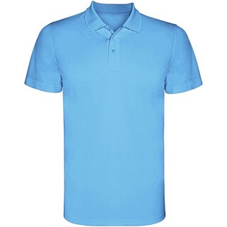 Pánská funkční polokošile s krátkým rukávem, ROLY MONZHA, tyrkysová, vel. 2XL