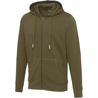 Unisex mikina Elevate Arora, velikost XL, vojenská zelená - khaki