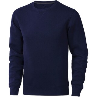Unisex mikina s kulatým výstřihem Elevate Arora, velikost XXS, námořní modrá