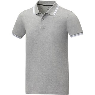 Pánská polokošile Elevate AMARAGO, světle šedý melír, vel. 3XL
