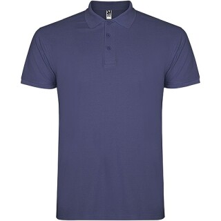 Pánská polokošile s krátkým rukávem, ROLY STAR, denimová, vel. 2XL