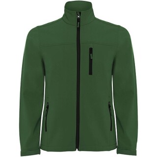 Pánská softshellová bunda, ROLY ANTARTIDA, zelená, vel. 3XL