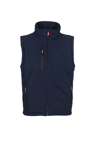 Pánská softshellová vesta PAYPER CREEK PAD VEST ULTRALITE, námořní modrá, 5XL