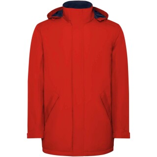 Pánská zateplená softshellová parka Roly Notus, velikost 2XL, červená