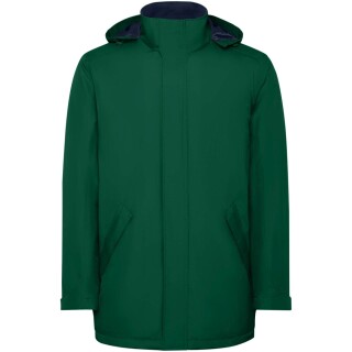 Pánská zateplená softshellová parka Roly Notus, velikost 3XL, tmavě zelená