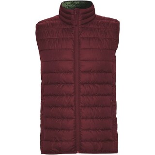 Pánská zateplená vesta, ROLY OSLO, vínová, vel. 3XL