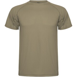 Pánské funkční tričko s krátkým rukávem, ROLY MONTECARLO, světle hnědá, vel. 2XL