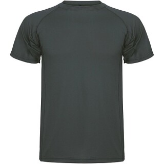 Pánské funkční tričko s krátkým rukávem, ROLY MONTECARLO, tmavě šedá, vel. L