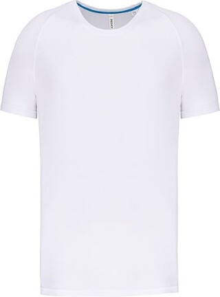 Pánské sportovní triko KARIBAN 130g, bílá, 2XL