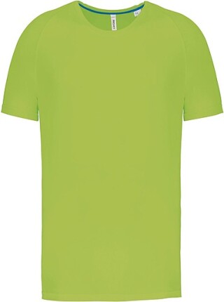 Pánské sportovní triko KARIBAN 130g, světle zelená, XL