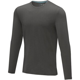 Pánské tričko s dlouhým rukávem Elevate PONOKA, tmavě šedé, vel. XL