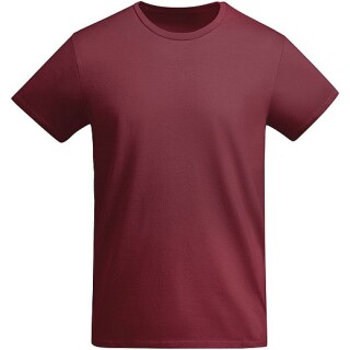 Pánské tričko s krátkým rukávem, ROLY BREDA, vínová, vel. 3XL