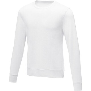 Pánská mikina s kruhovým výstřihem Elevate CHARON, bílý, vel. 3XL