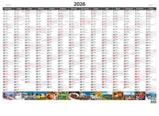 Plánovací roční 2027 mapa A1 obrázková