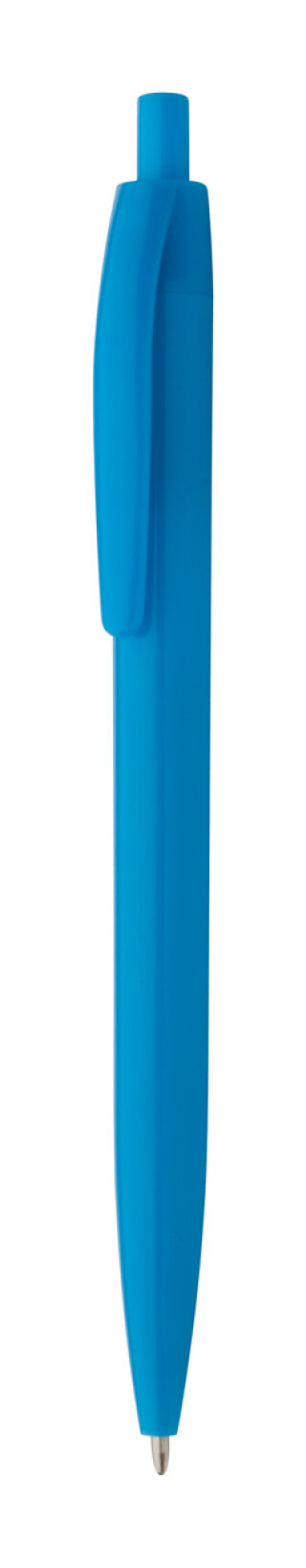 Plastové KP s černou náplní, světle modré