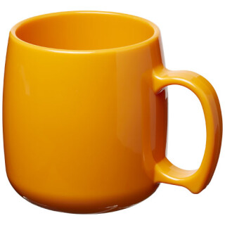 Plastový hrnek, 300ml, oranžový