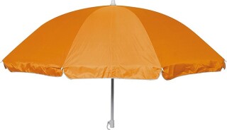 Plážový slunečník z polyesteru v průhledném pouzdře,oranžová