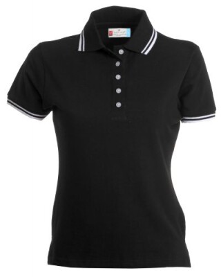 Polokošile PAYPER SKIPPER LADY černá bílá XL