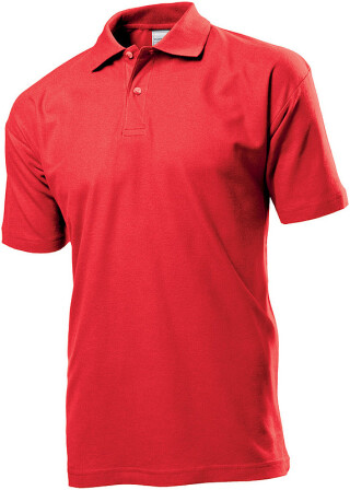 Polokošile STEDMAN POLO MEN červená XXXL