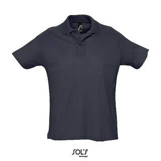 Polokošile pique SOLS SUMMER II, námořní modrá, XXL