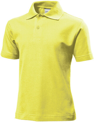 Polokošile STEDMAN POLO JUNIOR světle žlutá S
