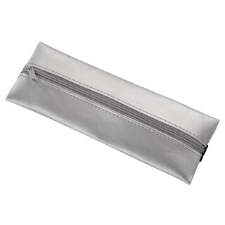 Pouzdro na tužky s upevněním k notebooku, šedá