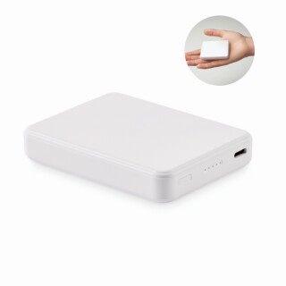 Powerbanka 5000 mAh, bílá