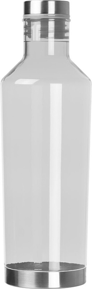 Průhledná láhev na pití z tritanu, objem 800ml, mléčná bílá