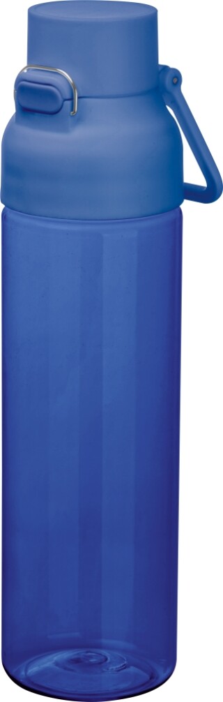 Průhledná tritanová láhev 750 ml, modrá