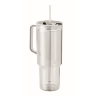 Průhledný hrnek 1200 ml, transparentní