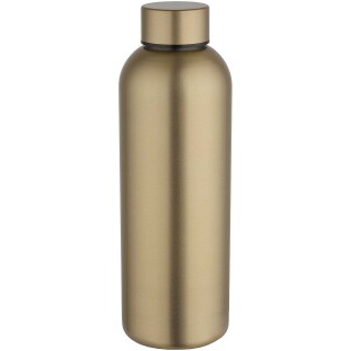 Recyklovaná jednostěnná nerezová láhev 750 ml, zlatá