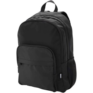 Recyklovaný batoh na notebook velikosti 15”, černá