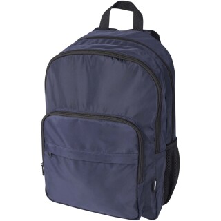 Recyklovaný batoh na notebook velikosti 15”, námořní modrá