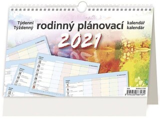 Rodinný plánovací kalendář 2027, stolní kalendář