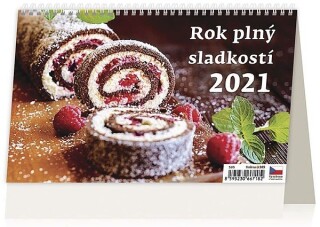 Rok plný sladkostí 2027, stolní kalendář
