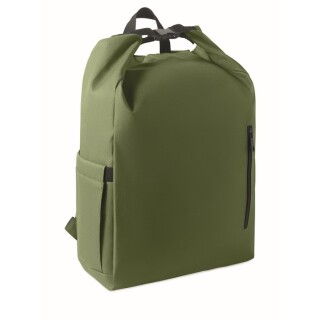 Rolovací batoh na notebook, vojenská zelená