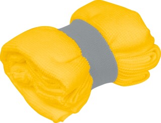 Ručník z mikrovlákna s elastickým páskem, žlutá