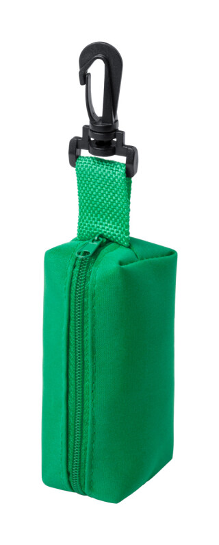 Sada 8 ks dřevěných pastelek, ořezávátko, zelené pouzdro