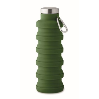 Skládací láhev 500ml, tmavě zelená