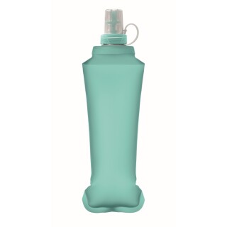 Skládací láhev na vodu 500 ml, tyrkysová