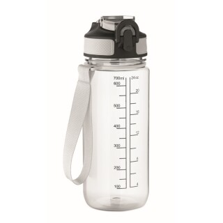 Sportovní láhev na vodu, 700ml, transparentní