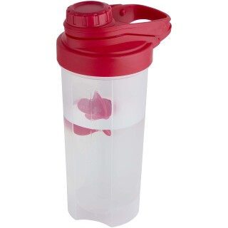 Sportovní láhev se šejkrovou kuličkou 700 ml, červená