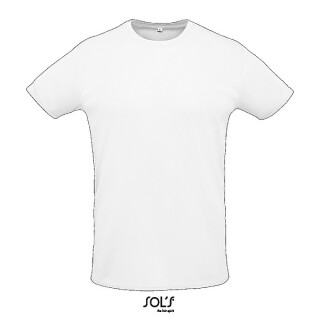 Sportovní tričko SOLS SPRINT, bílá, 3XL