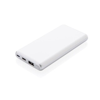 Super rychlá PD powerbanka 10 000 mAh, bílá