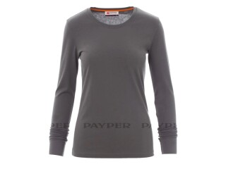 Tričko PAYPER PINETA LADY dlouhý rukáv, tmavě šedá, 2XL