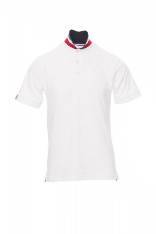 Polokošile PAYPER NATION bílá/francie 3XL