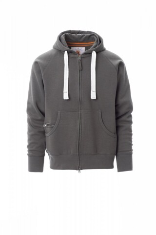 Mikina PAYPER DALLAS+ tmavě šedá, 3XL