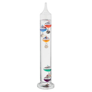 Teploměr Galileo skleněný 28cm