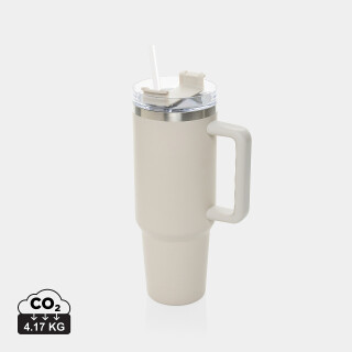 Termohrnek 1200ml recyklované nerezové oceli, šedá