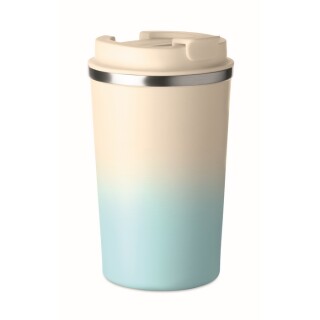 TIMUR Dvoustěnný termohrnek, 350 ml, jemně modrá